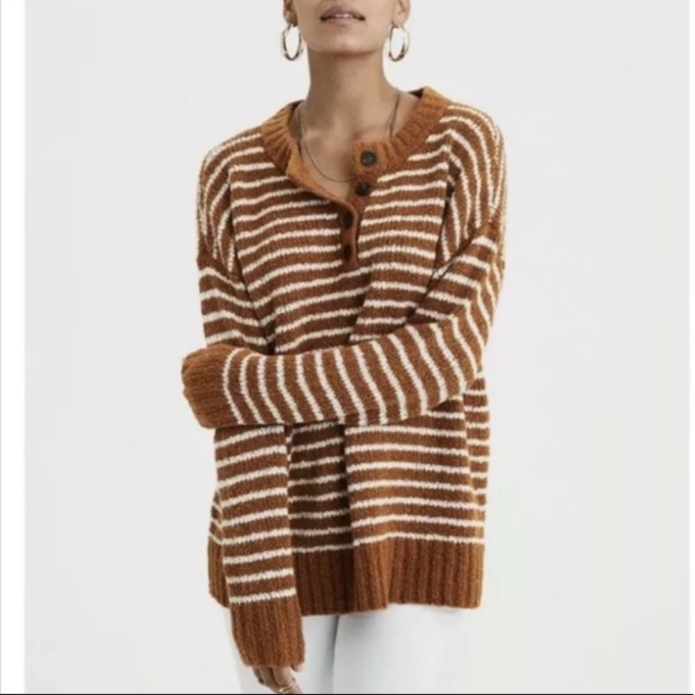 Striped American Eagle Sweater